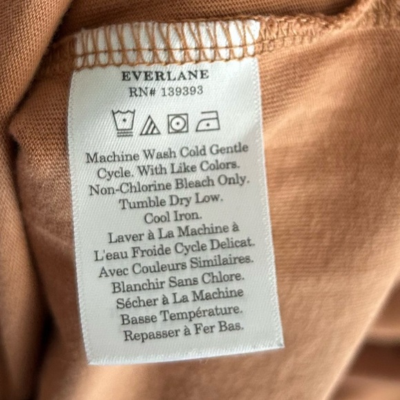 Everlane The Organic Cotton Midi Weekend
Tank Dress Muted Clay Orange Sz Large - Picture 5 of 6